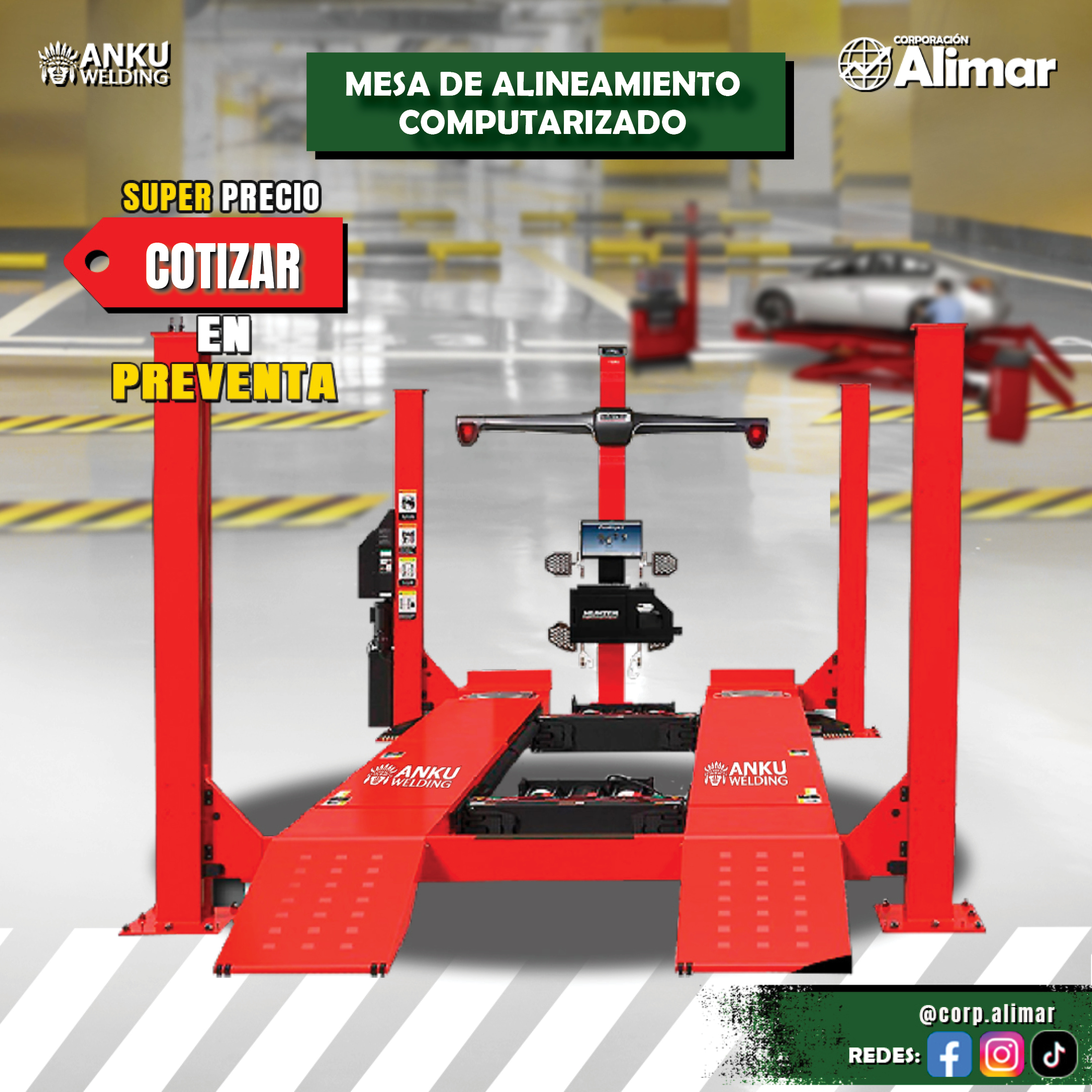 MESA DE ALINEAMIENTO COMPUTARIZADO