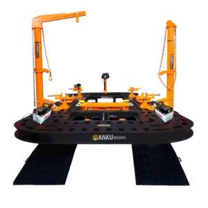 MESA DE TRACCIONAMIENTO DE 2 BRAZOS PEDAL HIDRÁULICO