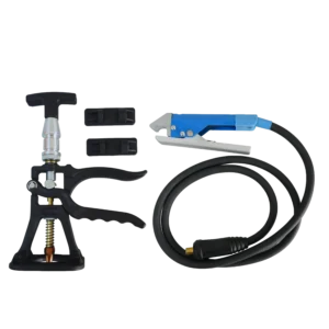Combo Pinza + Cable para Soldadura y Desabollado