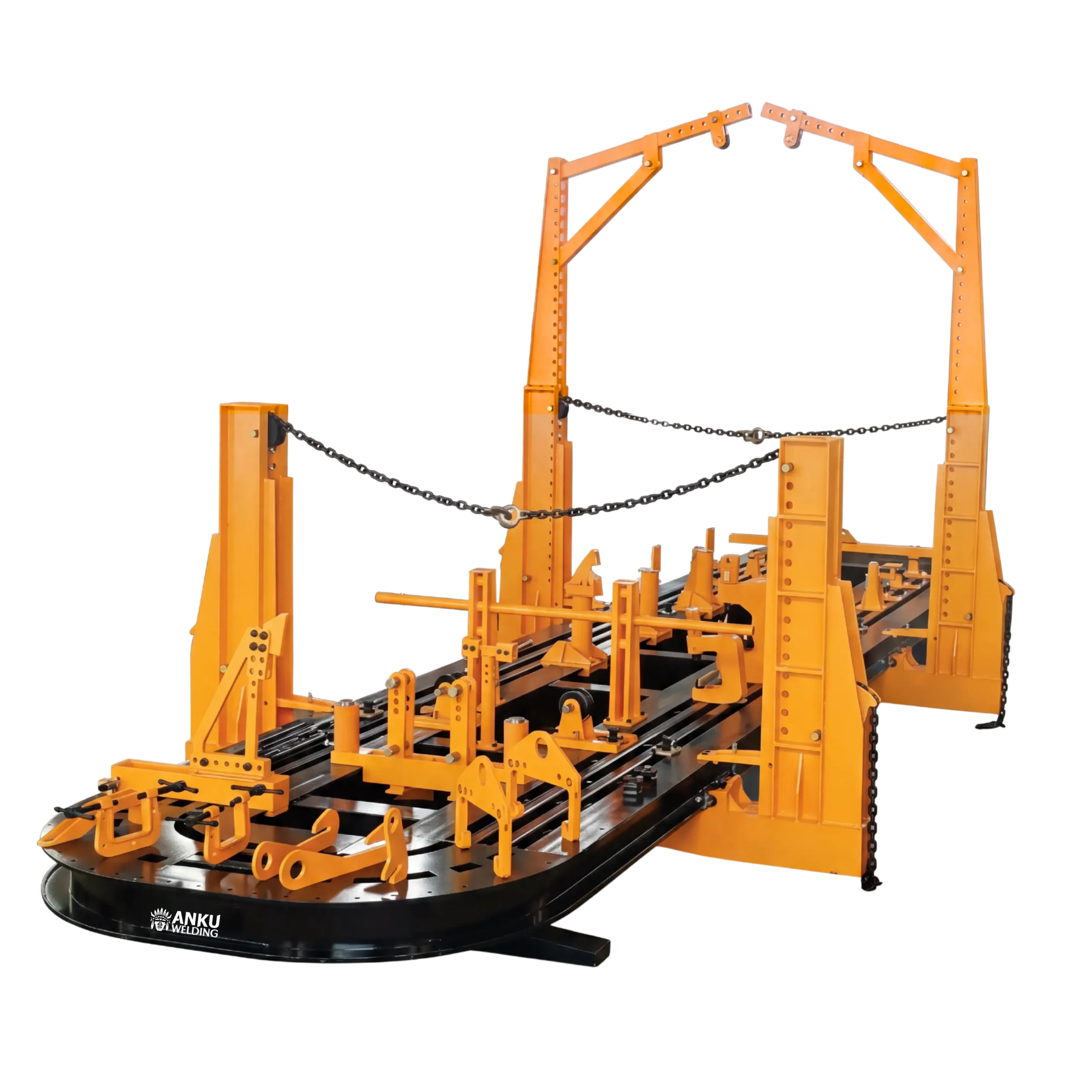 MESA DE TRACCIONAMIENTO DE 30 TONELADAS ORANGE